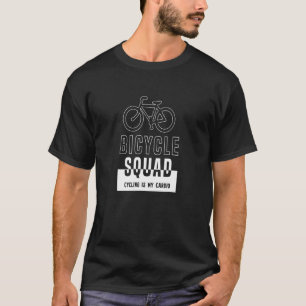 Camiseta Escuadrón de Bicicletas Dicho Irónico Ciclista Dep