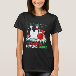 Camiseta Escuadrón de boliche de navidades Dabbing Santa Fu