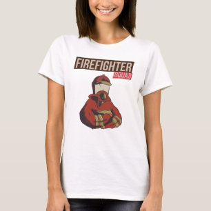 Camiseta Escuadrón de bomberos orgulloso