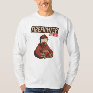 Camiseta Escuadrón de bomberos orgulloso