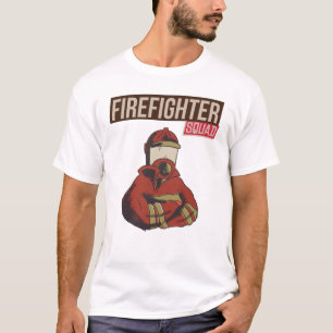 Camiseta Escuadrón de bomberos orgulloso