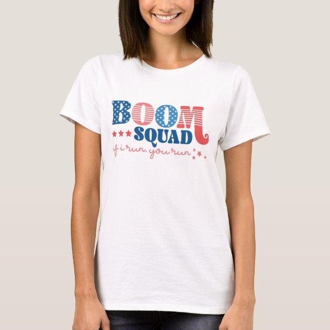 Camiseta Escuadrón de boom (Anverso)