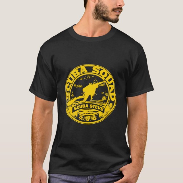 Camiseta Escuadrón de Buceo Foca Steve (Anverso)