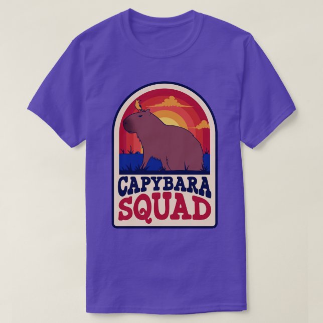Camiseta Escuadrón de Capybara (Diseño del anverso)