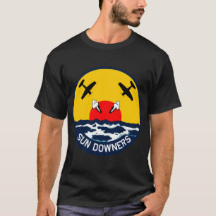 Camiseta Escuadrón de Cazas USN VF111 Sundowners Estilo Lim