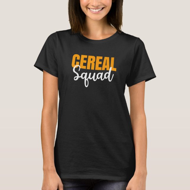 Camiseta Escuadrón de cereales (Anverso)