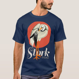 Camiseta Escuadrón de Cigüeñas Vintage