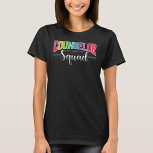 Camiseta Escuadrón de consejeros escolares vuelve a la apre