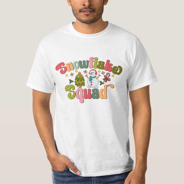 Camiseta Escuadrón de copas de nieve (Anverso)