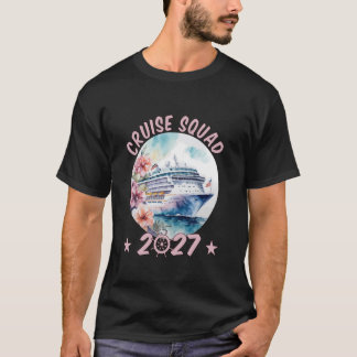 Camiseta Escuadrón de Crucero 2027 La Experiencia de Vacaci