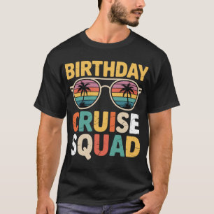 Camiseta Escuadrón de Crucero de Cumpleaños