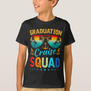 Camiseta escuadrón de crucero de graduación 2026 divertido 