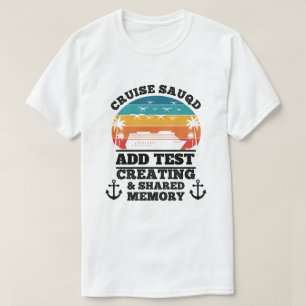 Camiseta Escuadrón de Crucero Personalizado