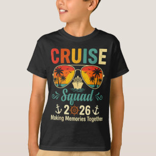 Camiseta escuadrón de crucero vacaciones de verano 2026 fam