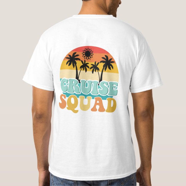 Camiseta Escuadrón de cruceros (Reverso)