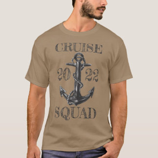 Camiseta Escuadrón De Cruceros 2022 Para Vacaciones Fiesta