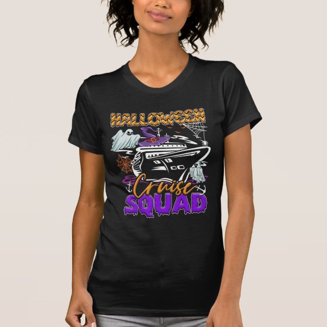 Camiseta escuadrón de cruceros de halloween (Anverso)
