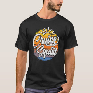 Camiseta Escuadrón De Cruceros Para Grupo De Vacaciones Fam