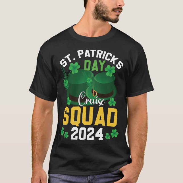 Camiseta Escuadrón de cruceros St. Patrick's Day 2024 (Anverso)