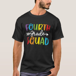 Camiseta Escuadrón De Cuarto Grado Estudiantes De Cuarto Gr
