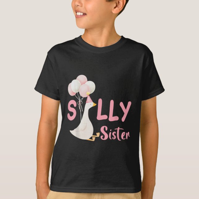Camiseta Escuadrón de cumpleaños de la familia Goose de la  (Anverso)