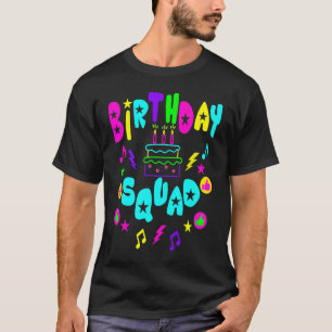 Camiseta Escuadrón de cumpleaños vamos a brillar es mi Fies
