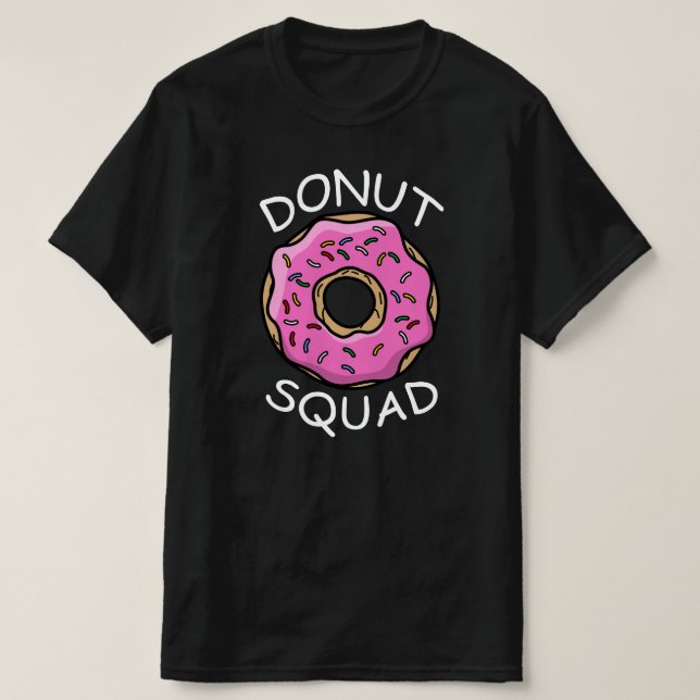 Camiseta escuadrón de donut (Diseño del anverso)