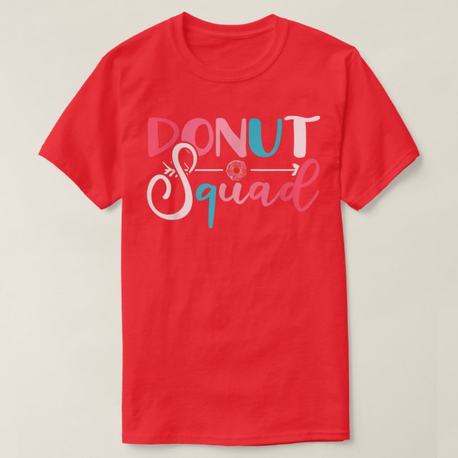 Camiseta Escuadrón de Donut  (Diseño del anverso)