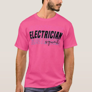 Camiseta Escuadrón de Electricista Trabajador Electro Volta