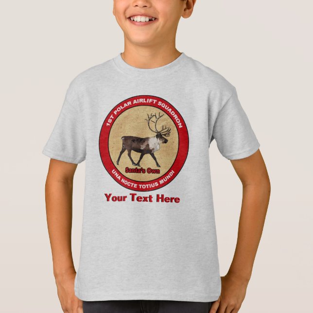 Camiseta Escuadrón de elevador de aire polar propio de Sant (Anverso)
