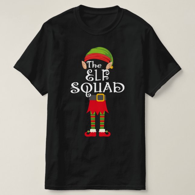 Camiseta escuadrón de elfo (Diseño del anverso)