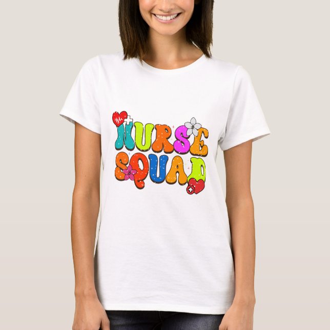 Camiseta Escuadrón de enfermería (Anverso)