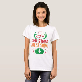 Camiseta Escuadrón de enfermería de navidades