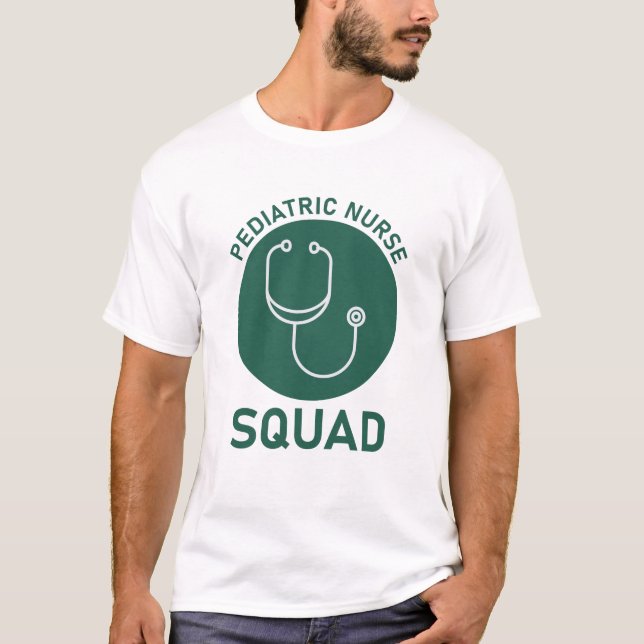 Camiseta Escuadrón de enfermería pediátrica (Anverso)