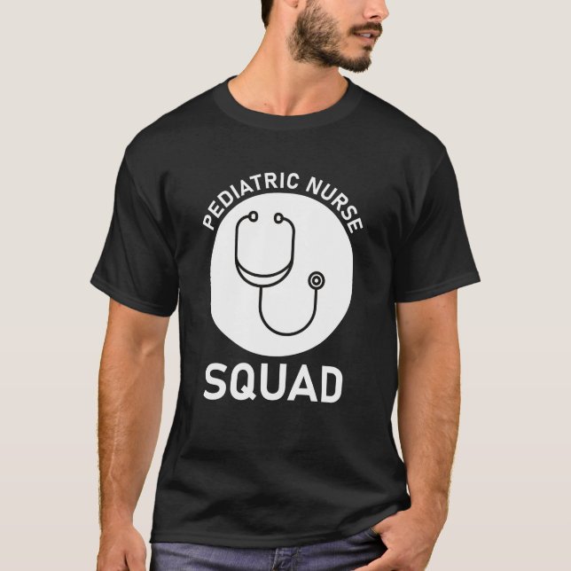 Camiseta Escuadrón de enfermería pediátrica (Anverso)