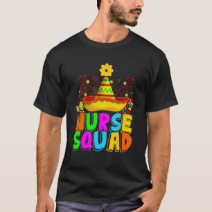 Camiseta Escuadrón de enfermería Sombrero Maraca Cna Enferm
