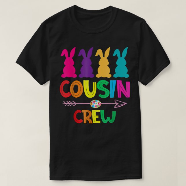 Camiseta Escuadrón de equipo de primos Día de Pascua Tod co (Diseño del anverso)