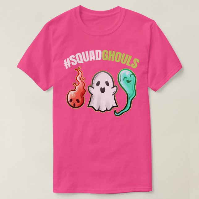 Camiseta Escuadrón De Escuadrones De Escuadrones De Espírit (Diseño del anverso)