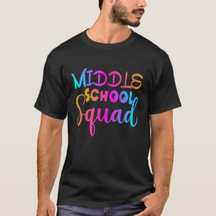 Camiseta Escuadrón de Escuela Media De vuelta a la escuela 