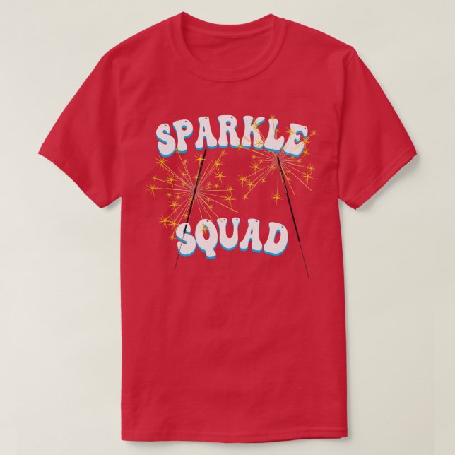 Camiseta Escuadrón de espuma 4 de julio Día de la Independe (Diseño del anverso)