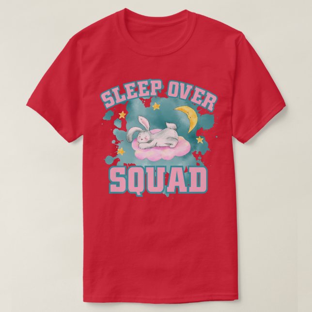 Camiseta Escuadrón de espuma de espuma de pijama conejito m (Diseño del anverso)