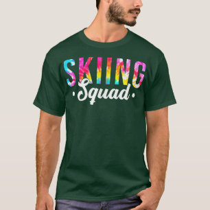 Camiseta Escuadrón de esquí de tintes para esquiadores muje
