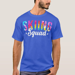 Camiseta Escuadrón de esquí de tintes para esquiadores muje