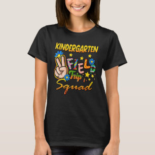 Camiseta Escuadrón de excursión al zoológico escolar de est