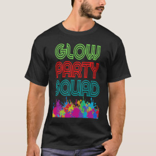 Camiseta Escuadrón de Fiesta brillante Vamos a lucir estuch