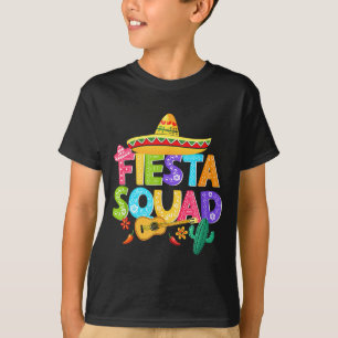 Camiseta escuadrón de fiesta cinco de mayo familia mexicana