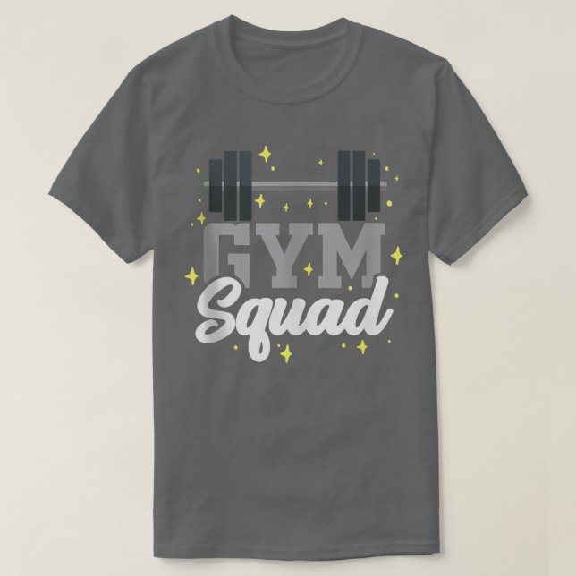 Camiseta Escuadrón de gimnasia (Diseño del anverso)