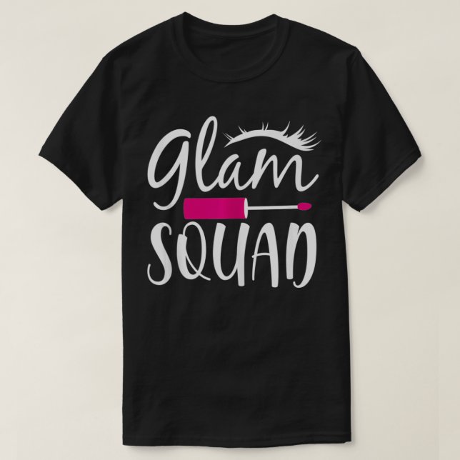 Camiseta Escuadrón de Glam (Diseño del anverso)