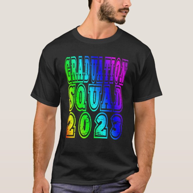 Camiseta Escuadrón de graduación Arcoiris 2023 (Anverso)