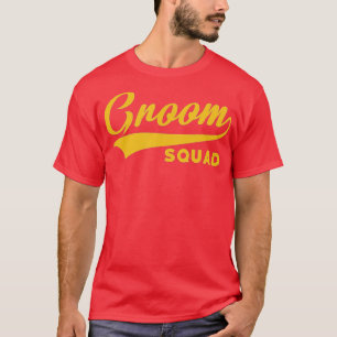 Camiseta Escuadrón de Groom - Partido del bachiller - Boda 